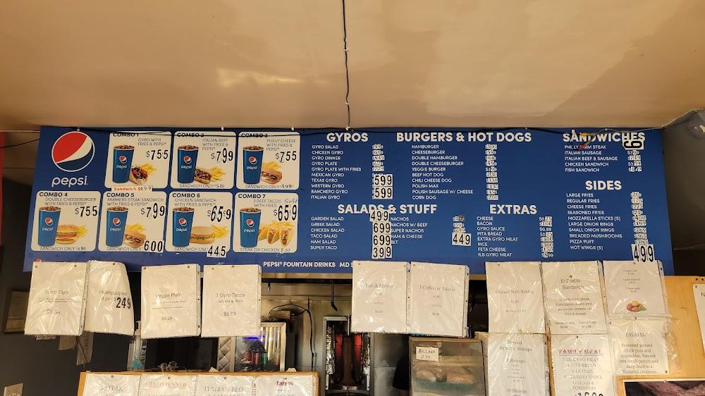 Waukegan Gyros Menu image 1